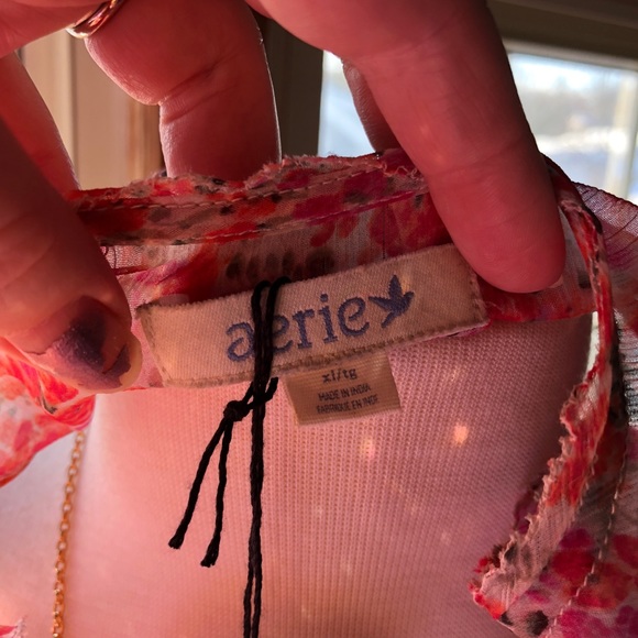 Aerie Sheer Floral Tank 🌸 - Picture 6 of 6